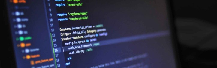 pantalla ordenador programación