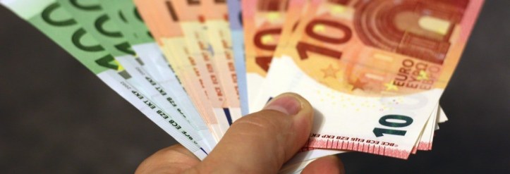 bank notes billetes euros